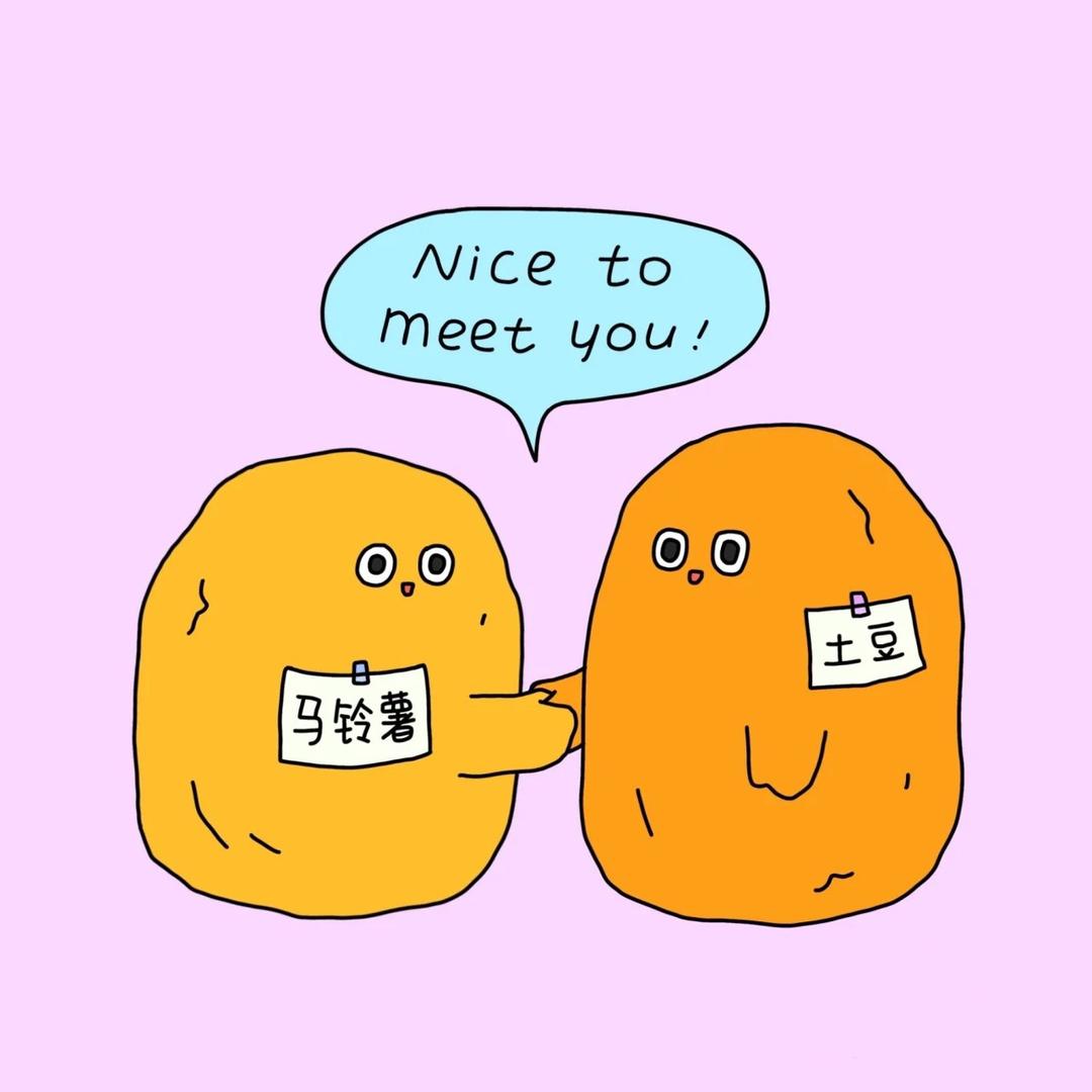马铃薯系土豆🥔