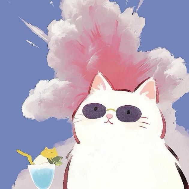 🌈🌈猫吃彩虹糖