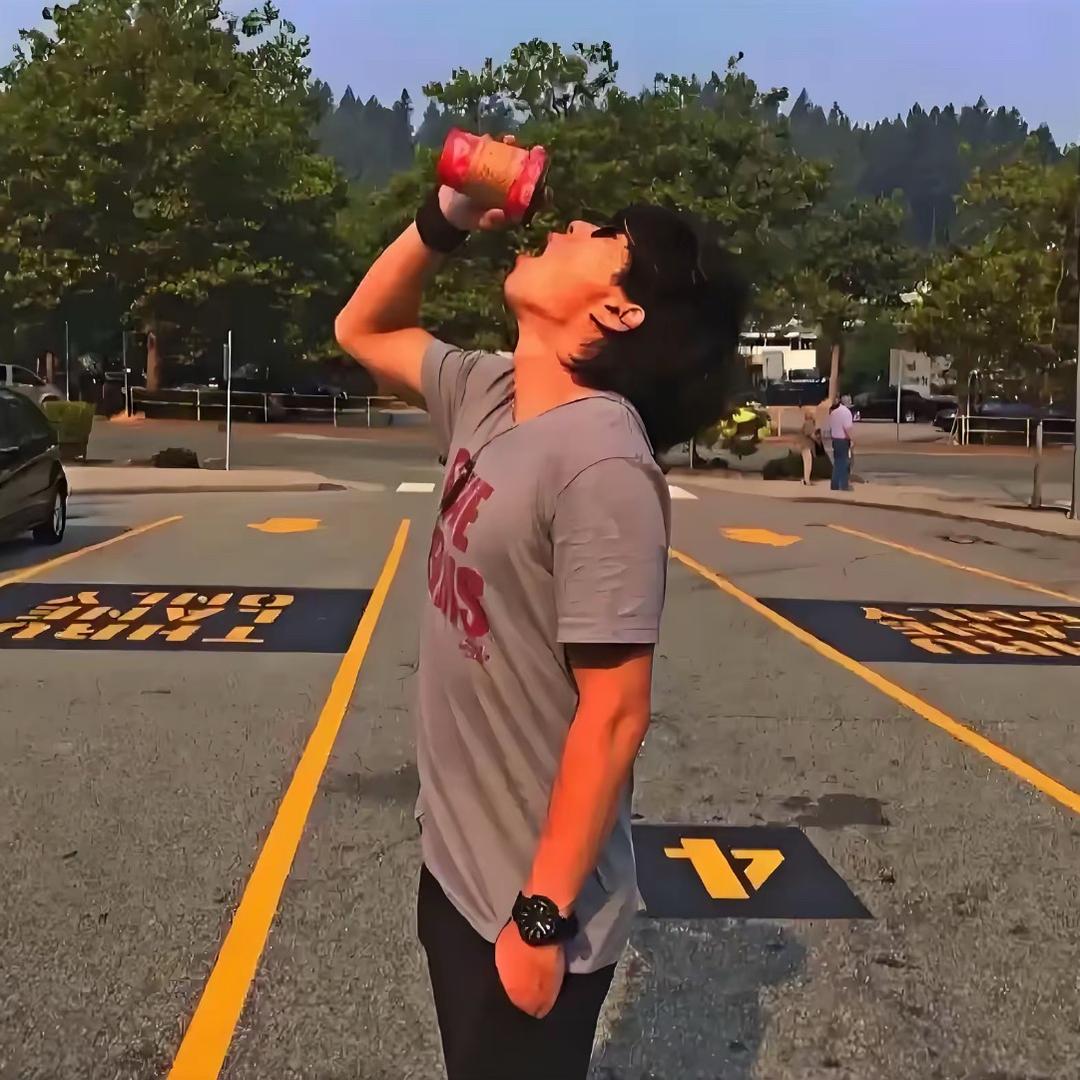 骑老太太闯红灯被交警罚20