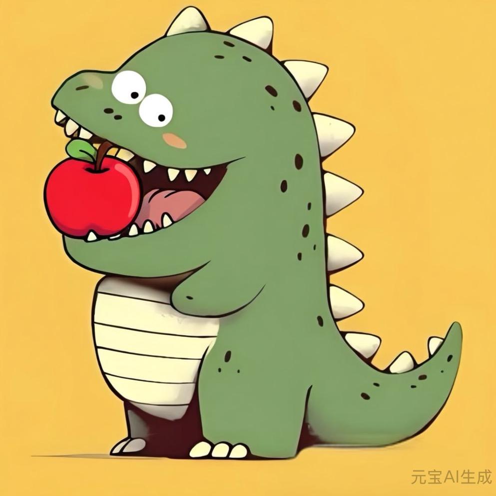 爱啃苹果的怪兽👾