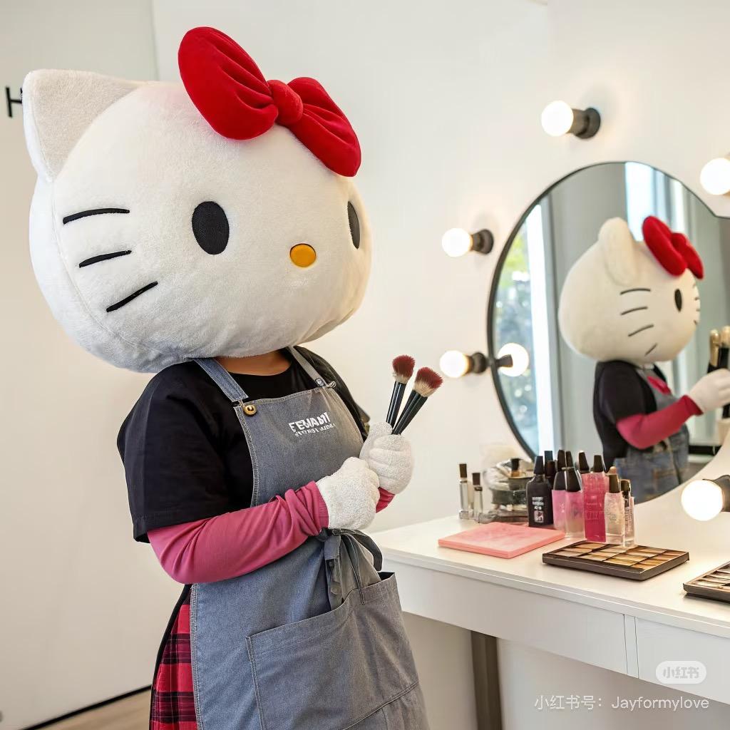 会化妆的章鱼烧