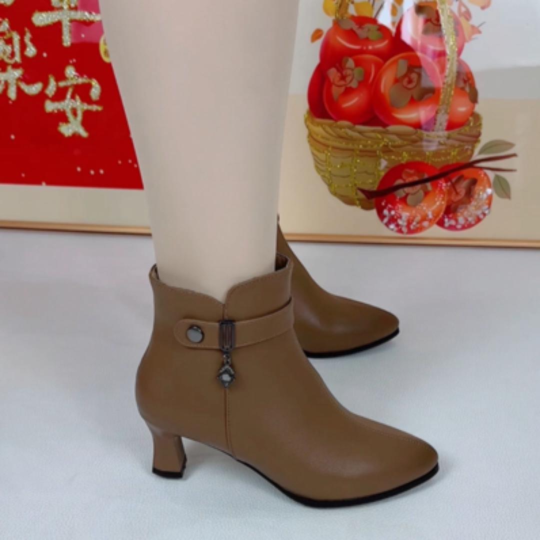 温州萍萍真皮女鞋