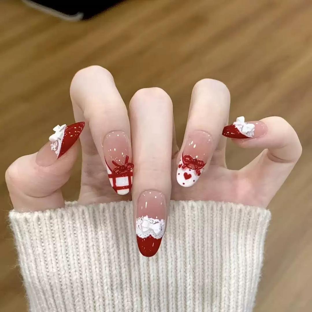 小米粒穿戴甲美甲