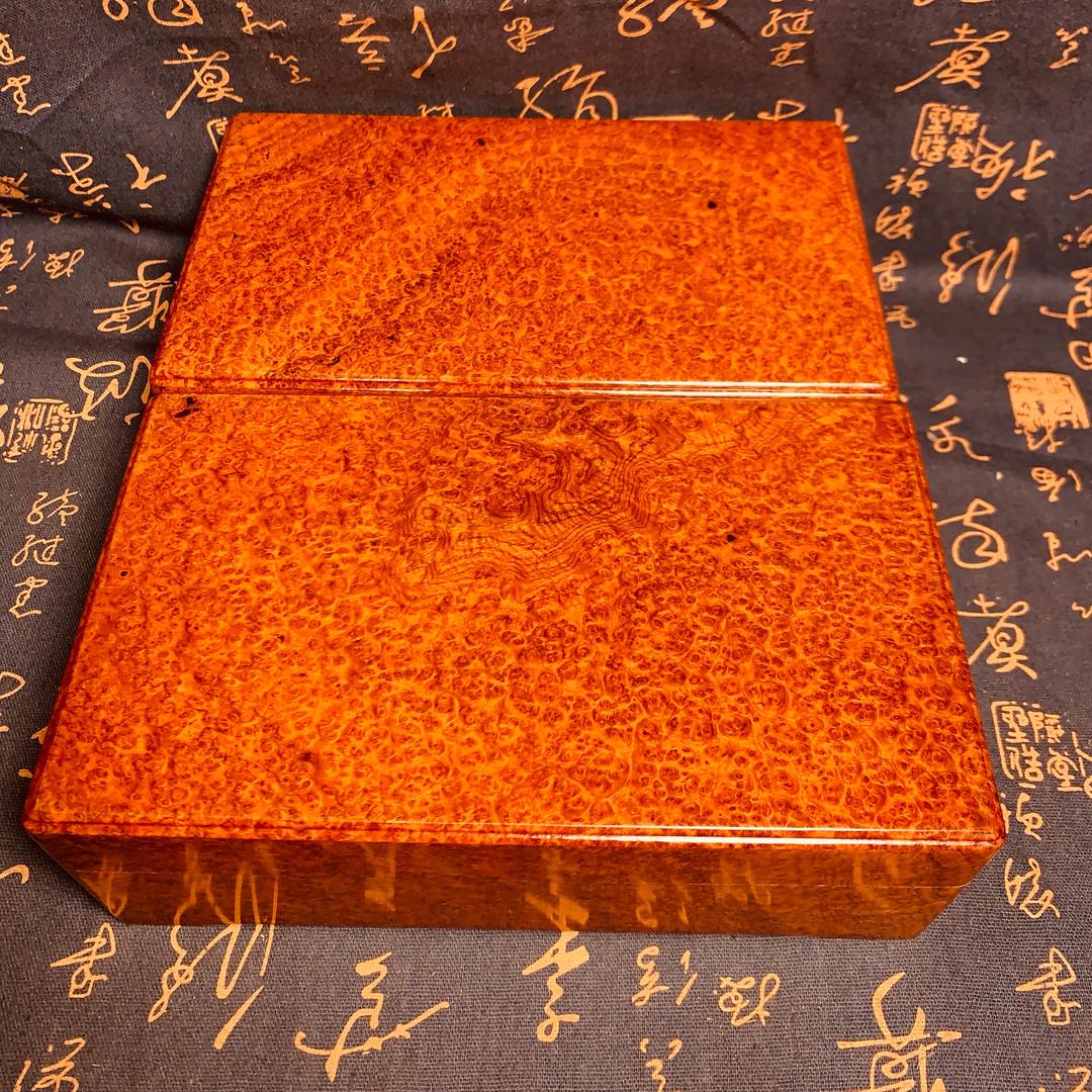 天成缅甸花梨瘿木茶空间摆设