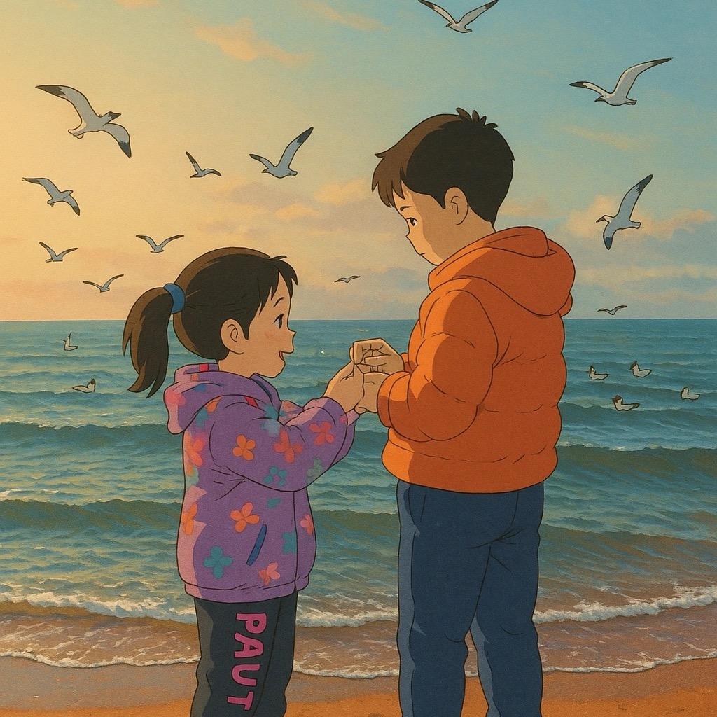 放学后的小孩