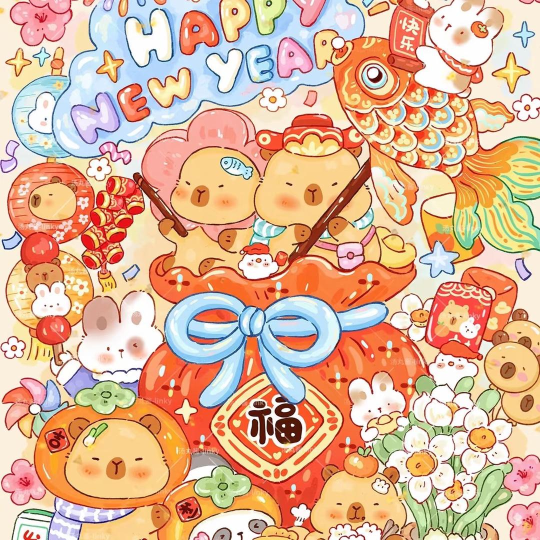 卡皮巴拉求当粉丝。