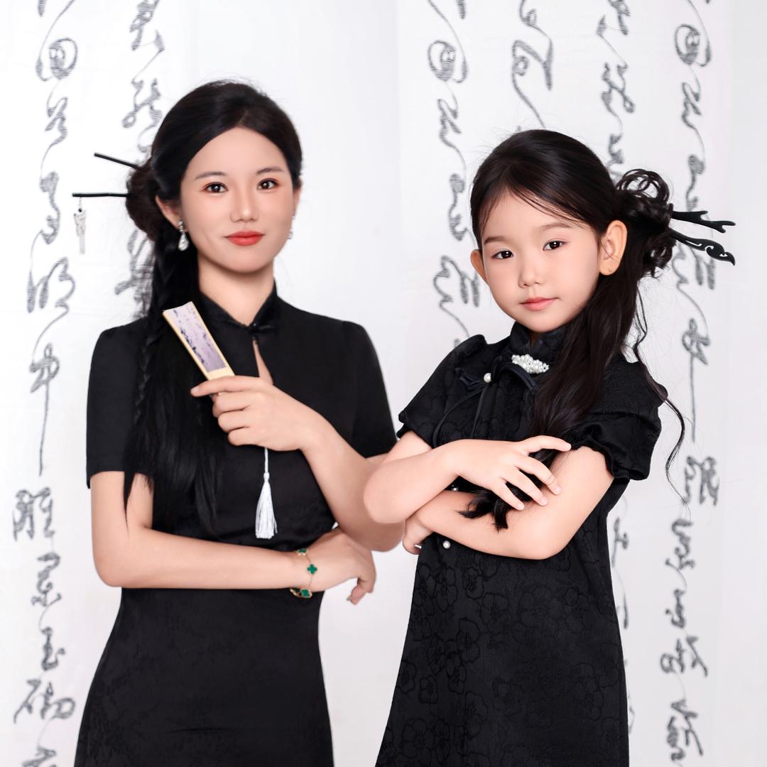 单亲妈妈（带一女娃）