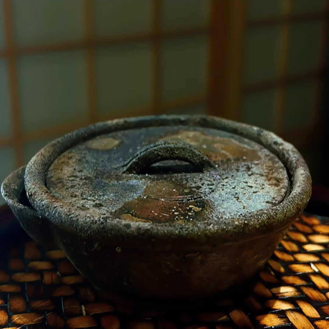 半盏.备前烧茶器