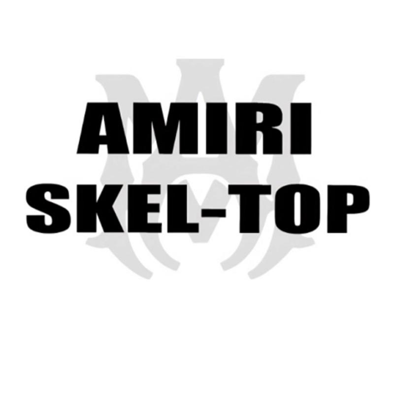 AMIRI SKEL-TOP骨头鞋