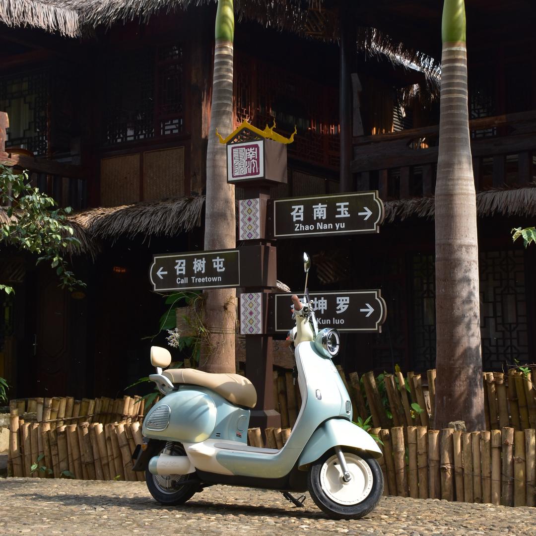 雅迪电动车孟定起航车行