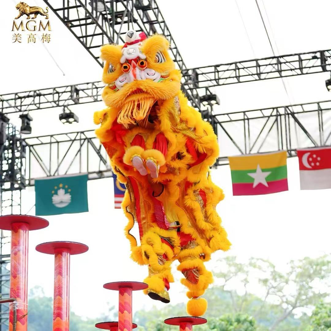 重庆市奉节县舞狮团演出队