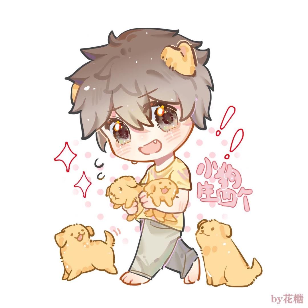 小狗生四个