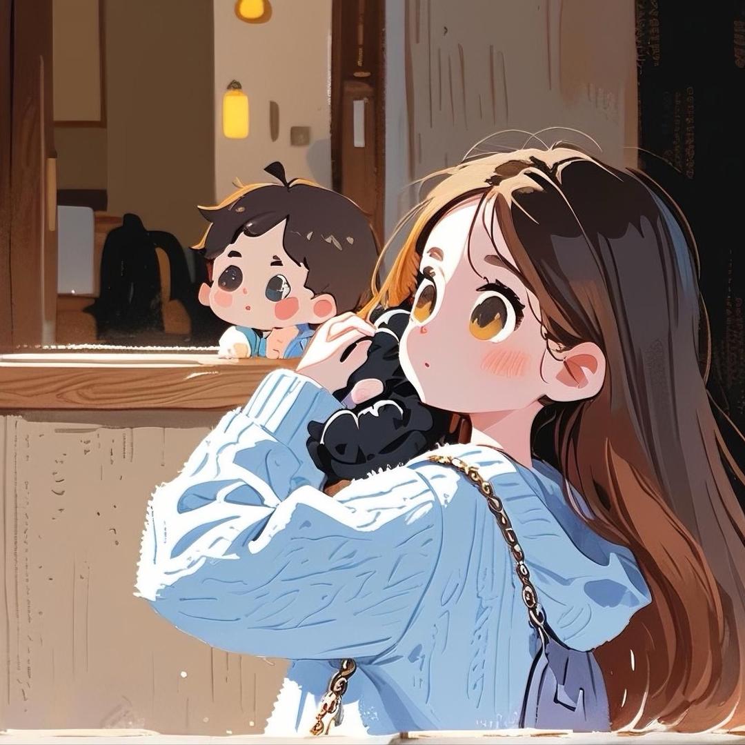 小狗在摇尾巴
