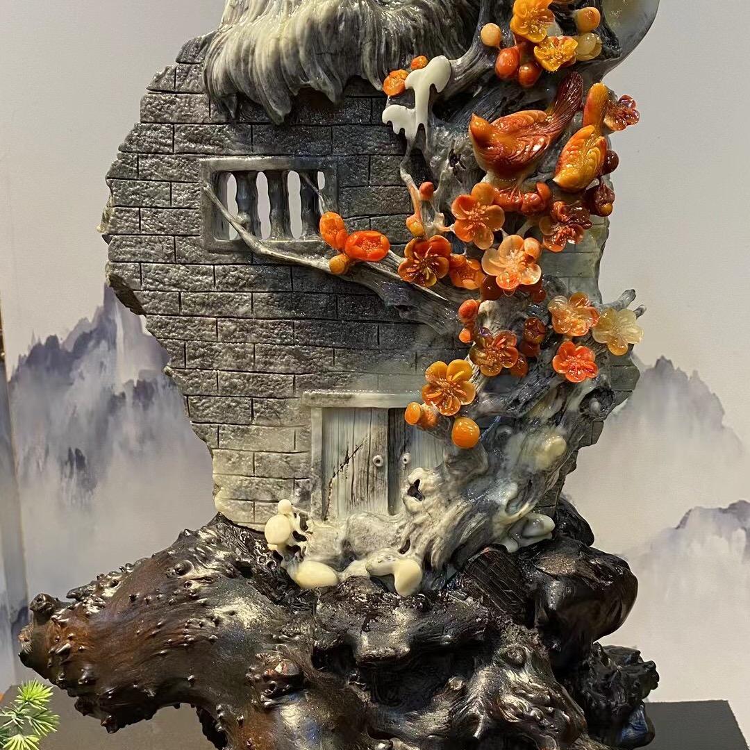 百艺（奇石盆景底座）