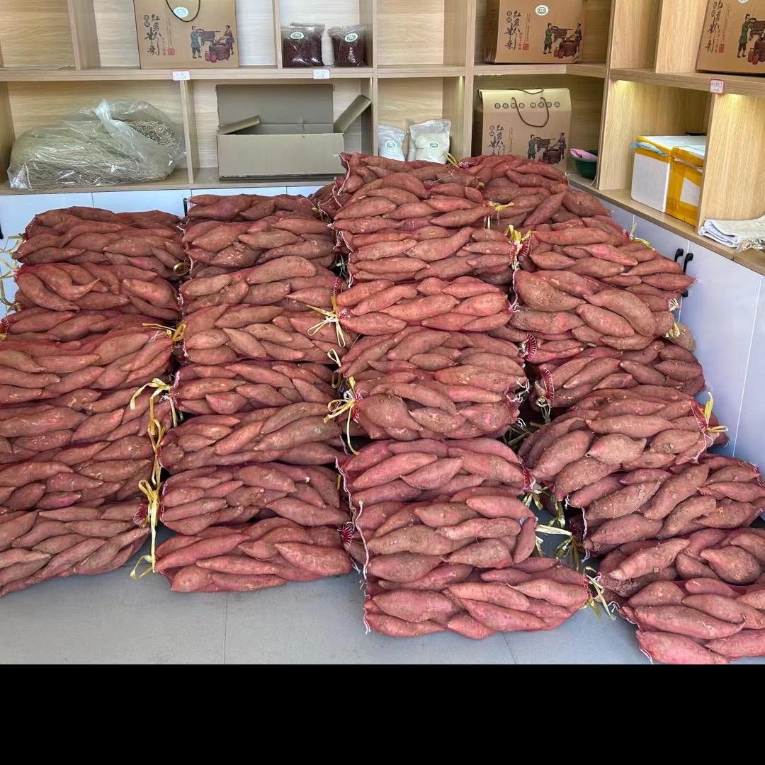 卖红薯的志愿者