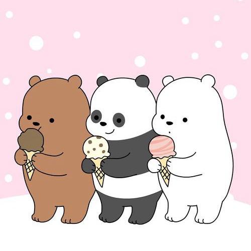 三只幸运熊