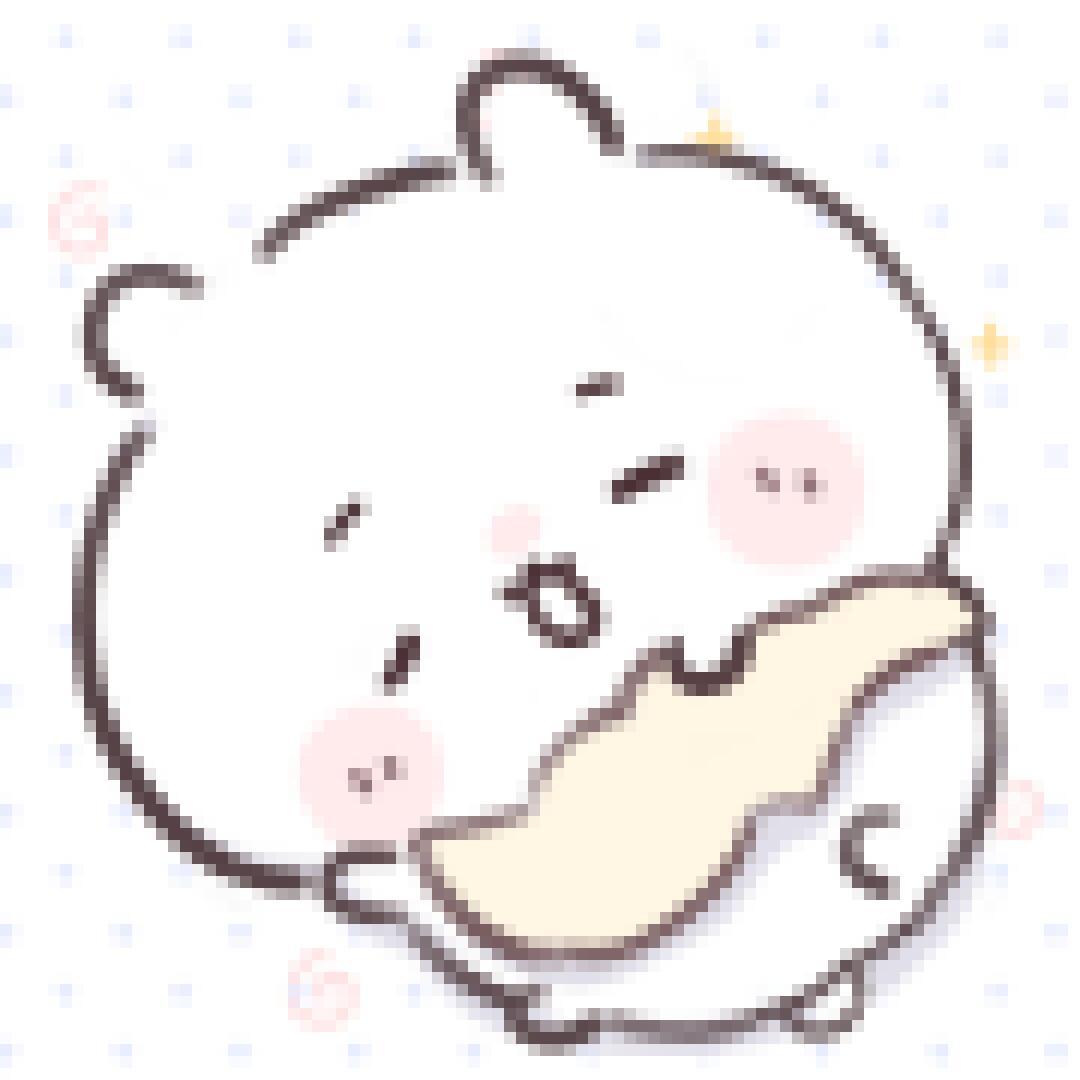 咬一口小圆饼干