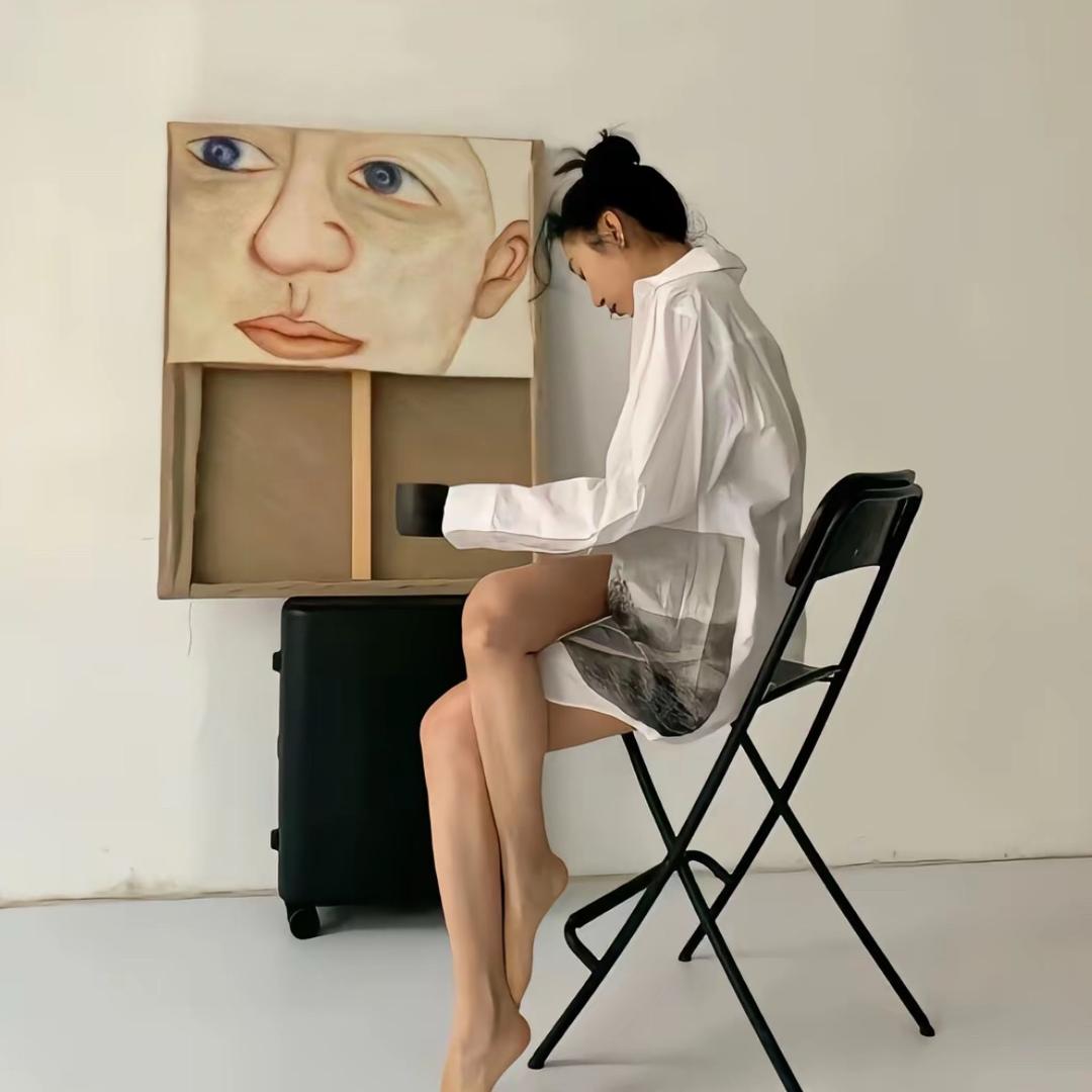 丄