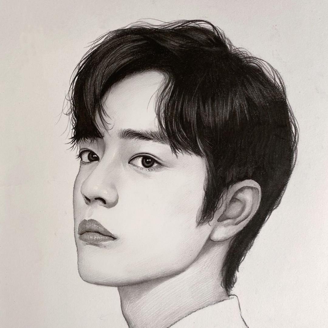 易学素描人像