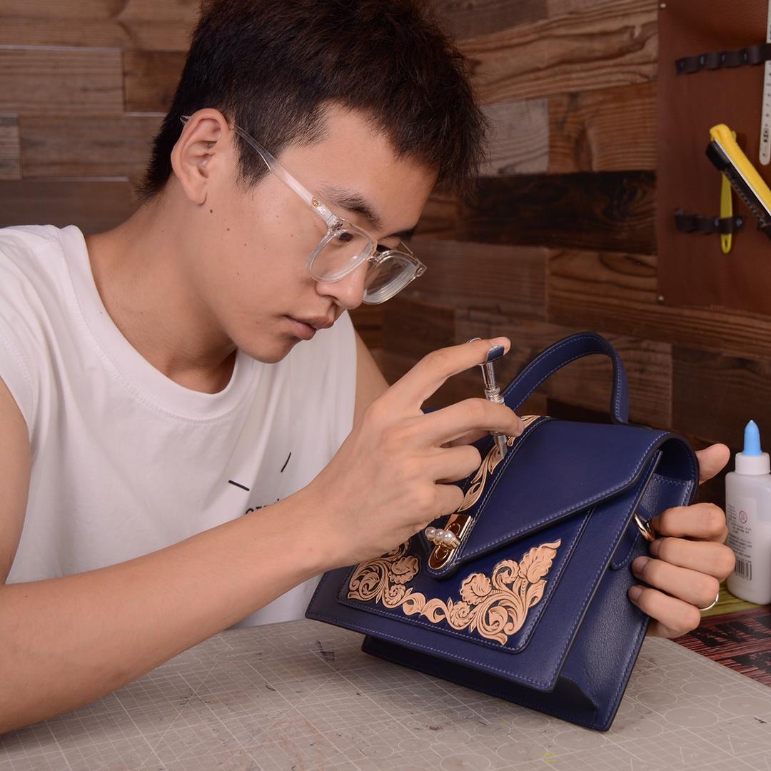 阿浩手工皮包