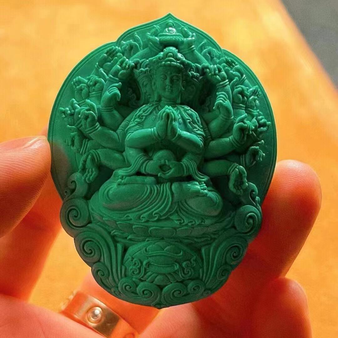 绿松石毛料批发