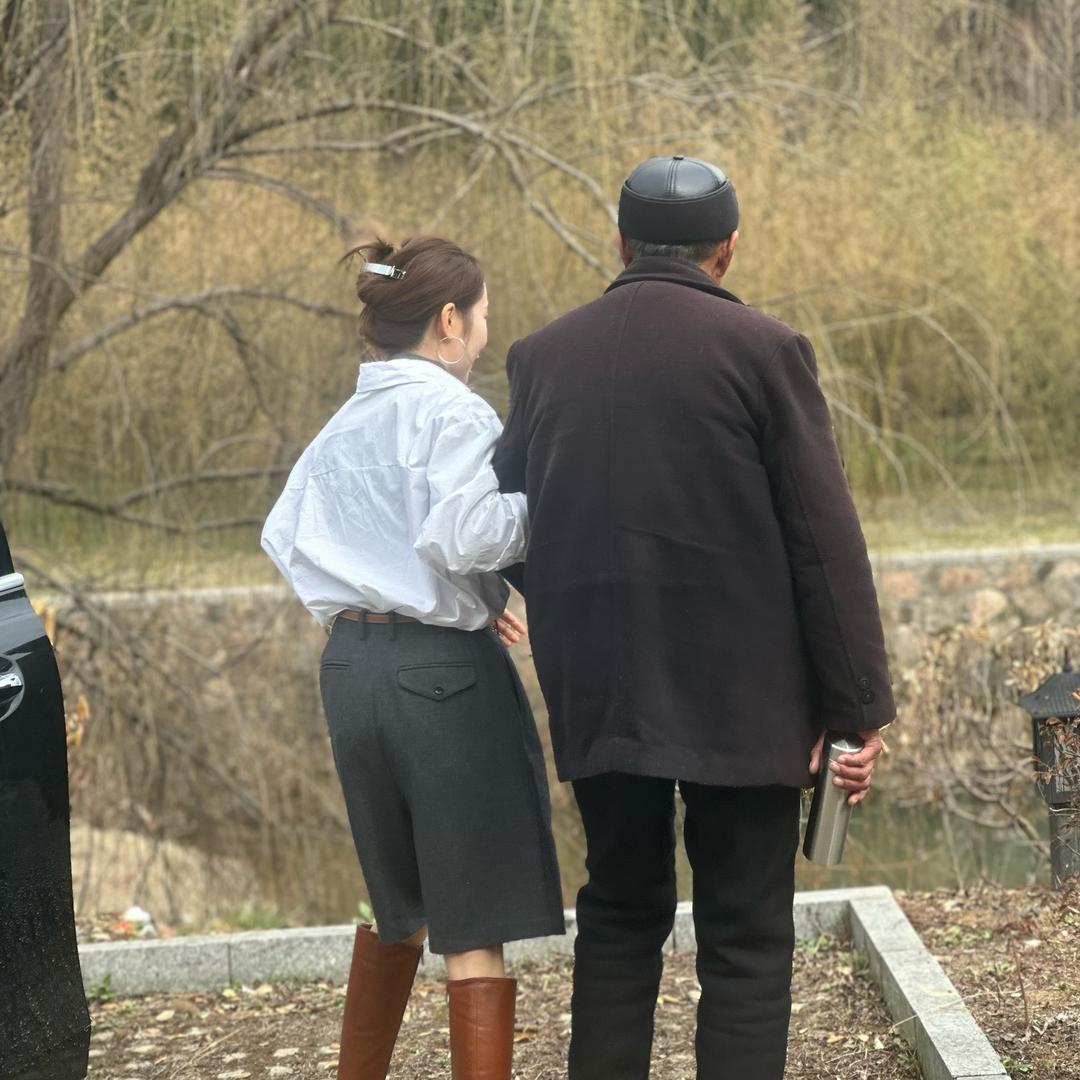 爷孙的生活日常