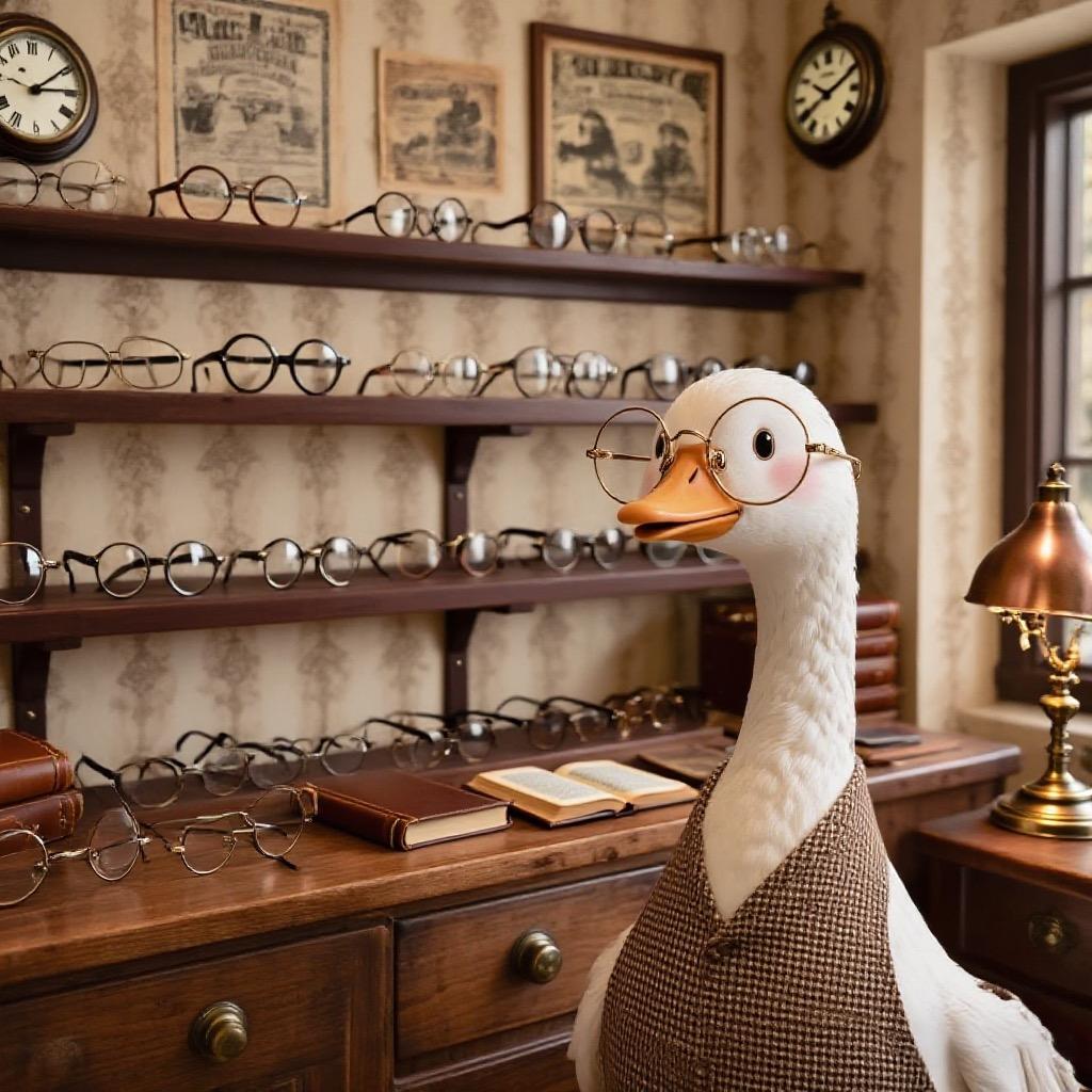 美飞鹅的眼镜铺