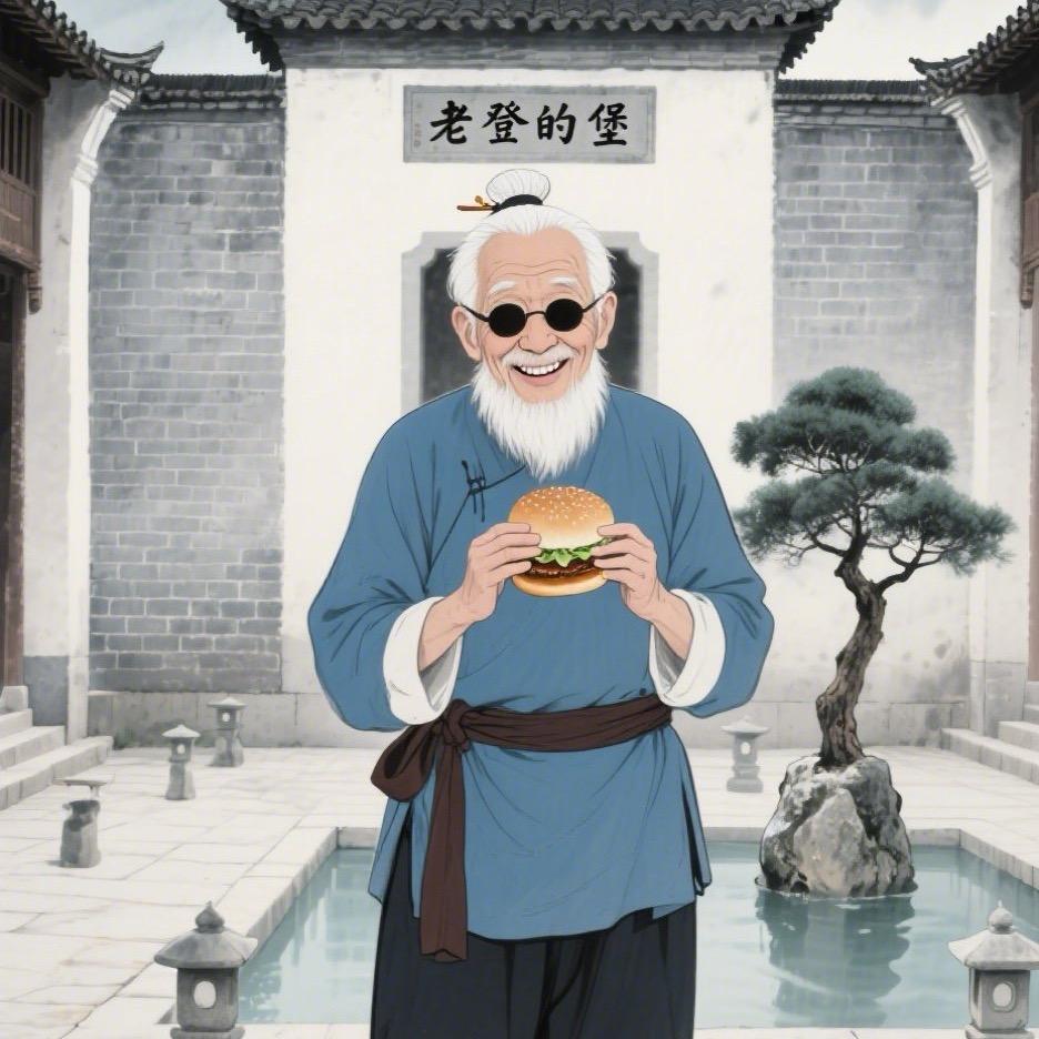 卖汉堡的老登（南通唐闸）