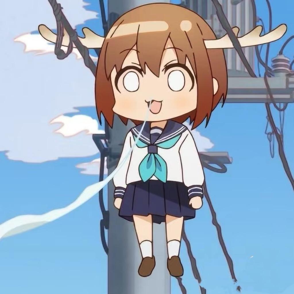 蓝白碗谷子手办