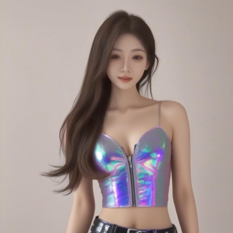 甜美脸，辣妹心