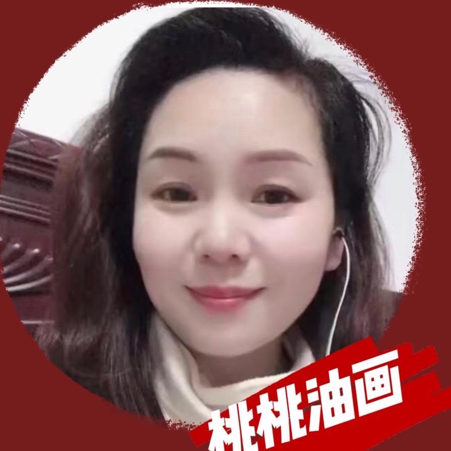 桃桃油画