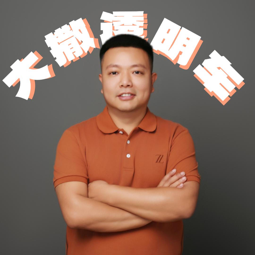 大撒透明车