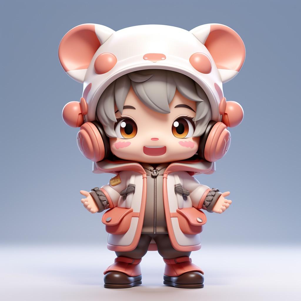 中二潮玩盲盒手办