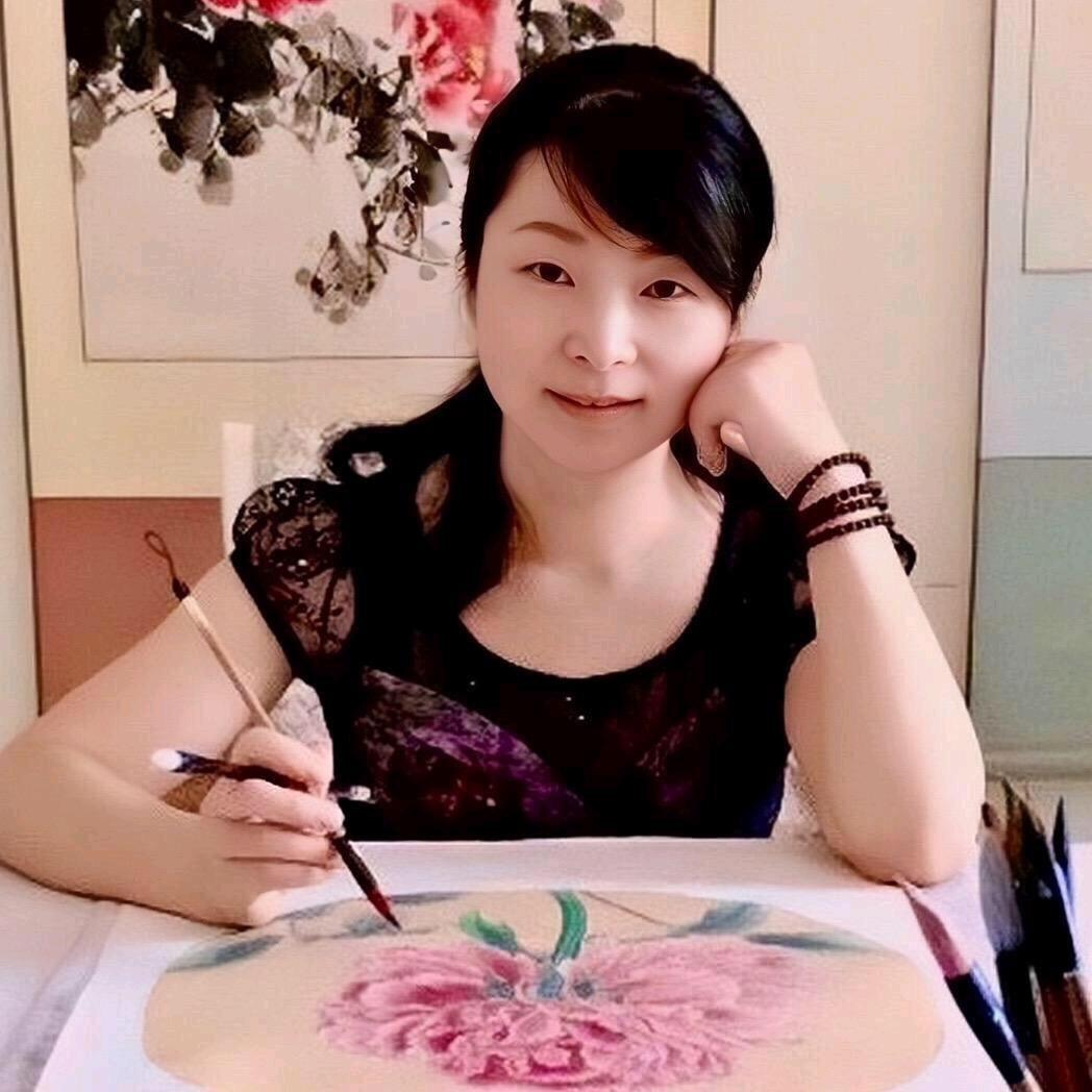 韫玉国画擅长山水仕女花鸟（有网课）