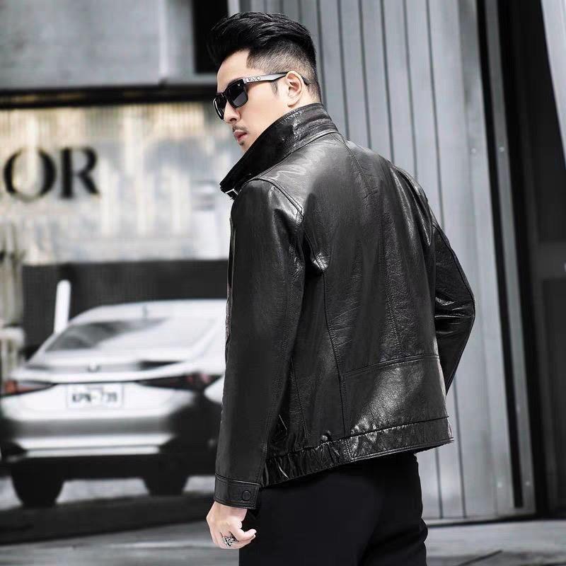 海宁简派真皮皮衣