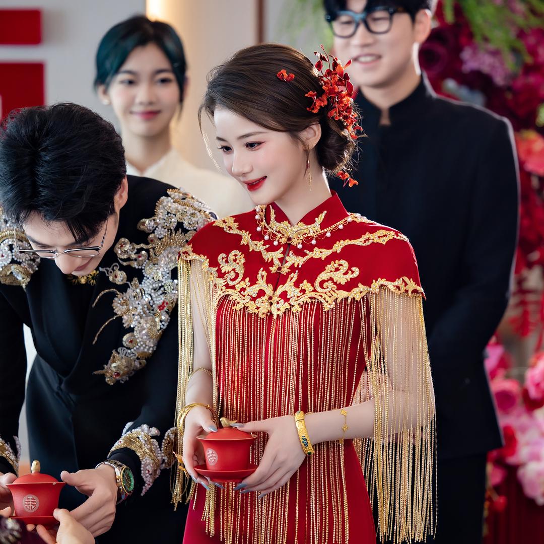 花作衣婚礼服