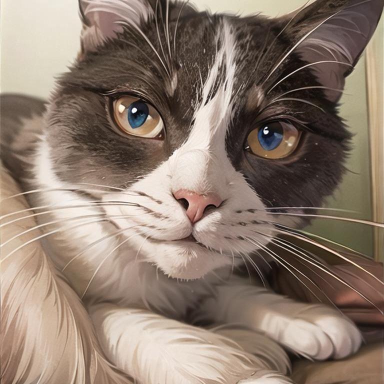 萱声墨语家的猫