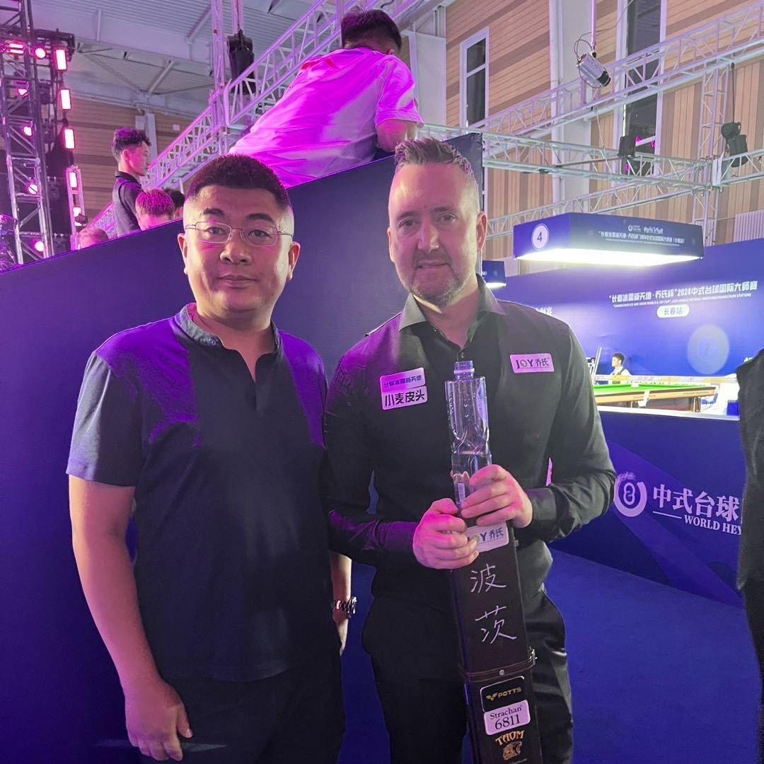 小毅老师🎱会修台球杆