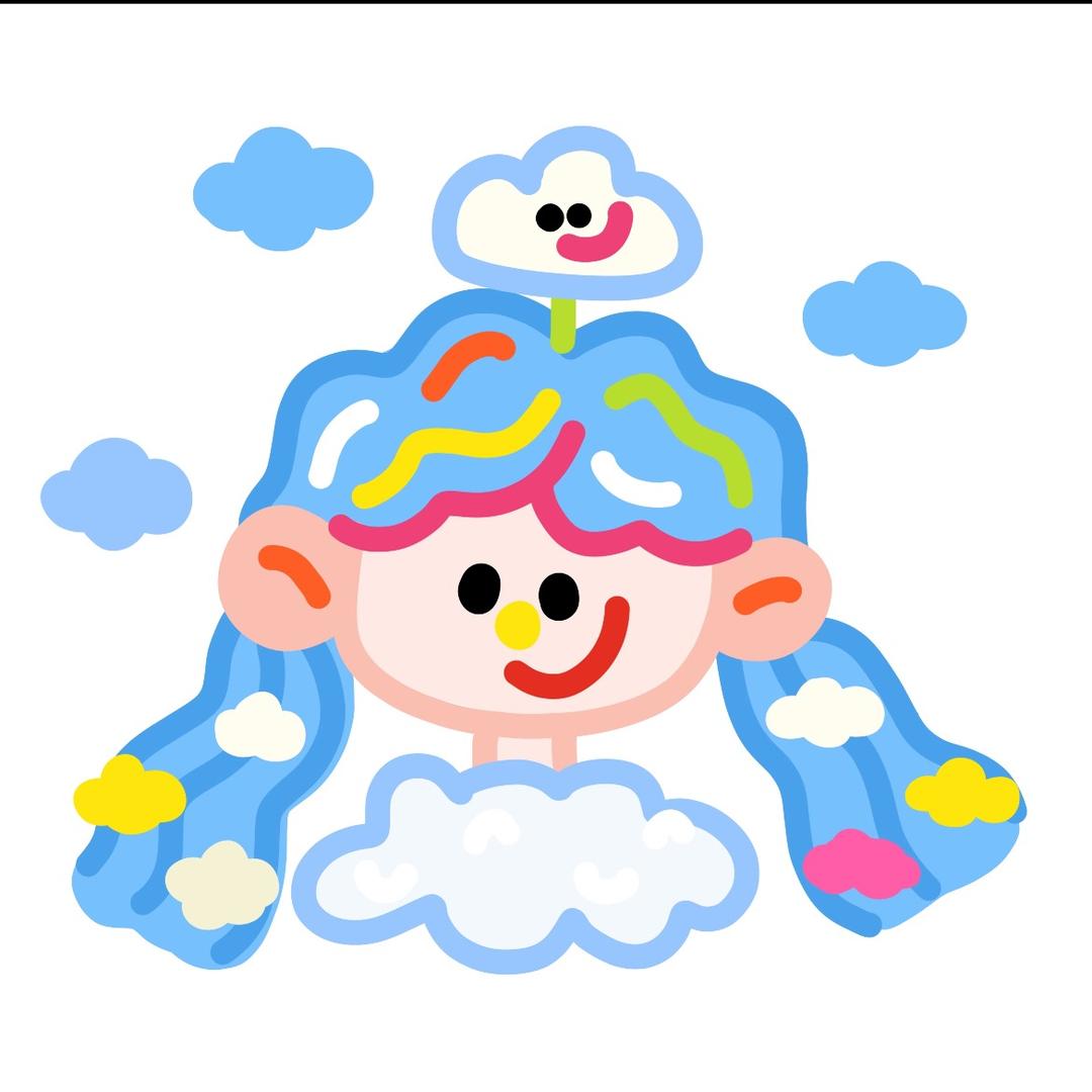 不想洗头～