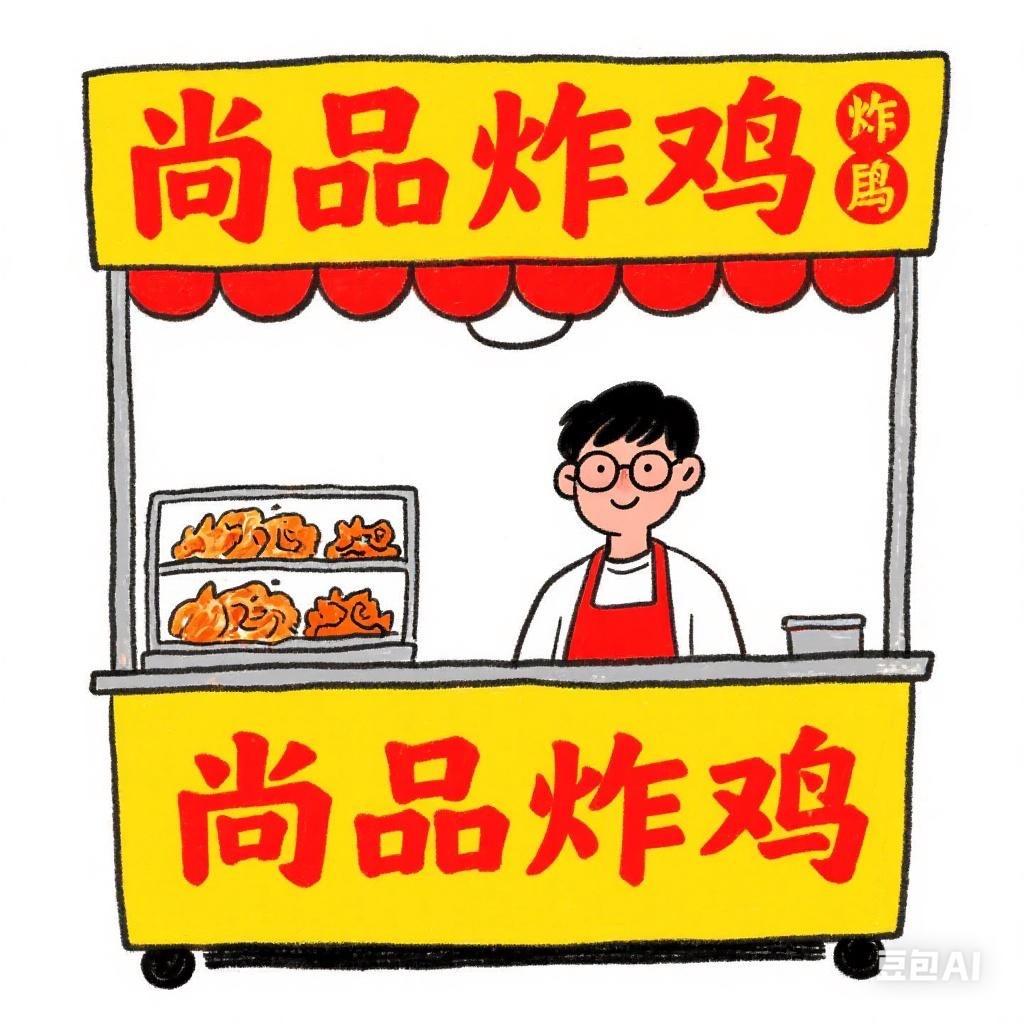 马路牙子炸鸡铺（小号）