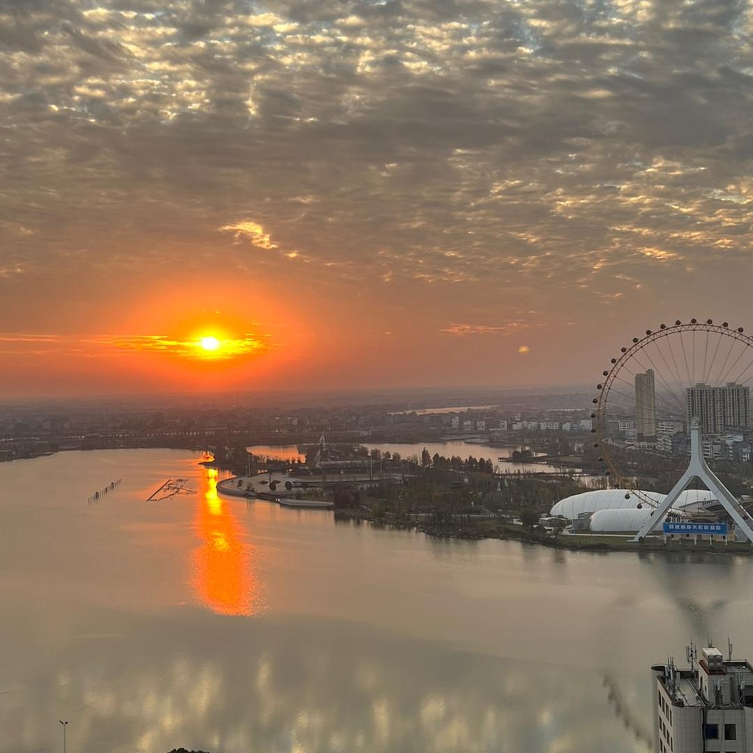 一抹夕阳