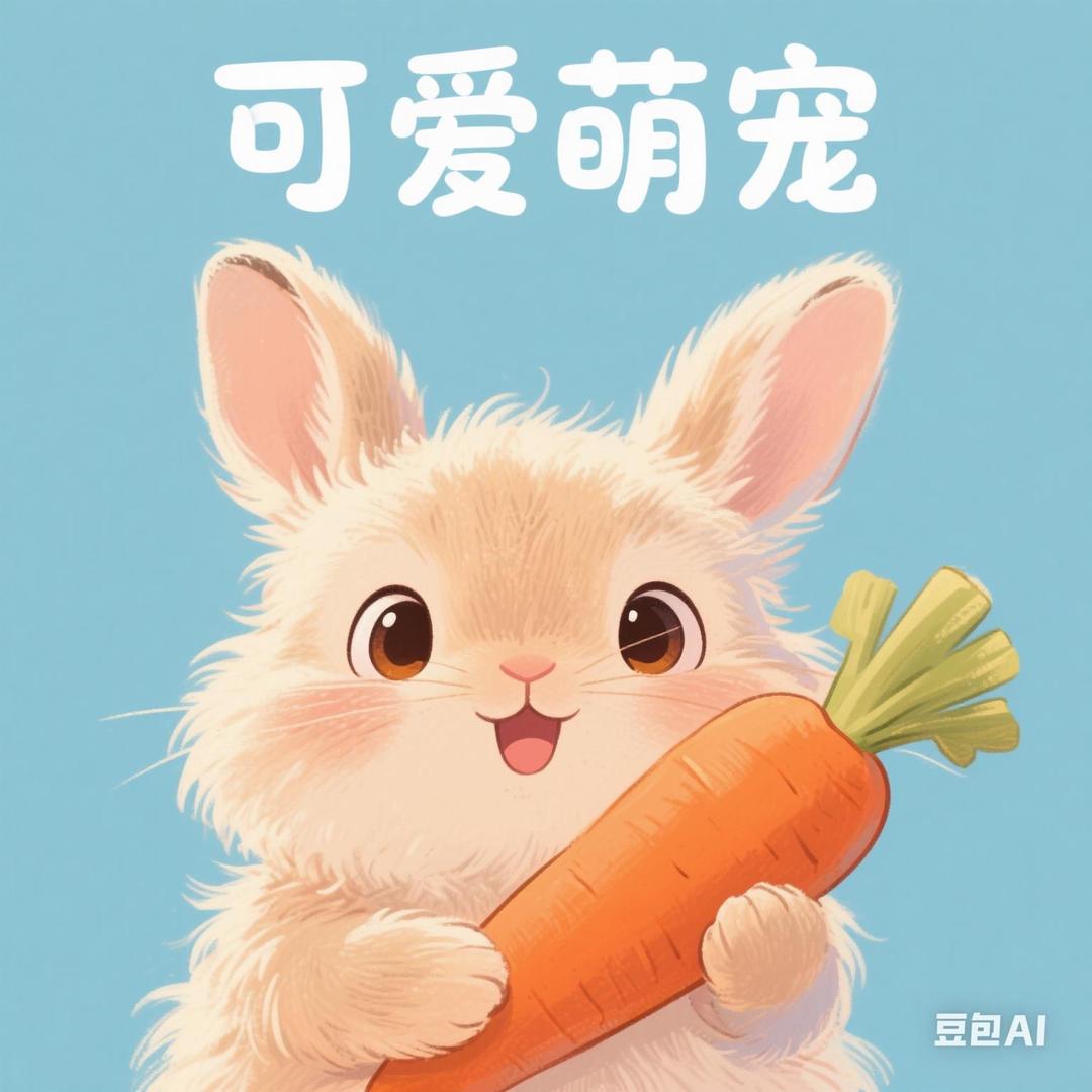 可爱萌宠小兔子