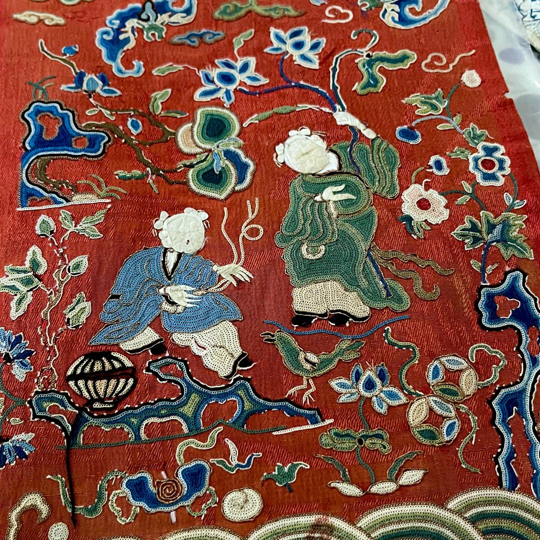 🍃清代刺绣小张