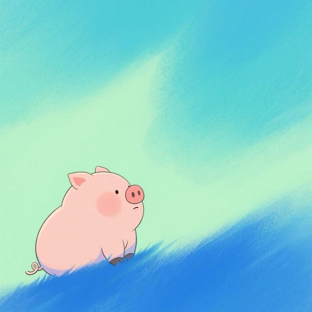 一只猪