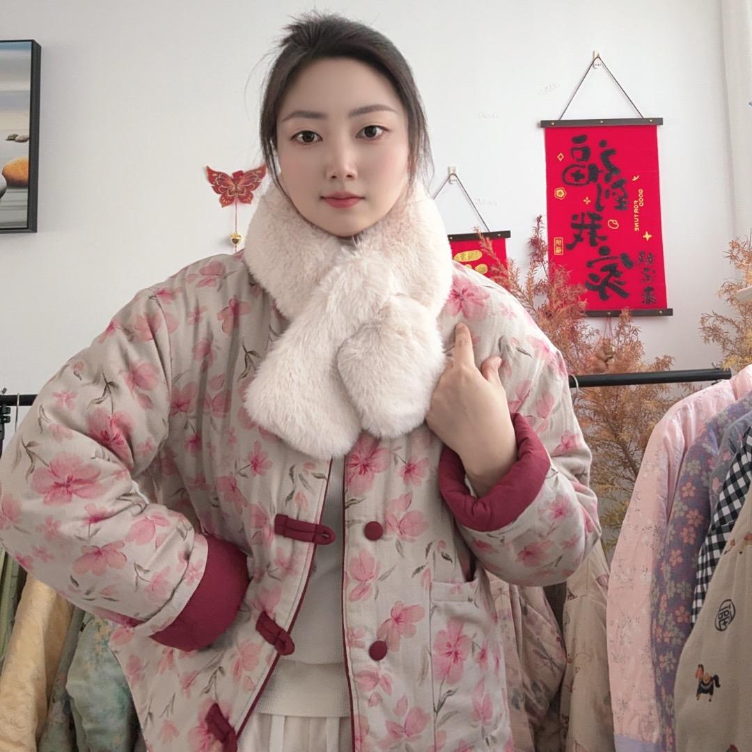 杏杏【国风】花棉袄