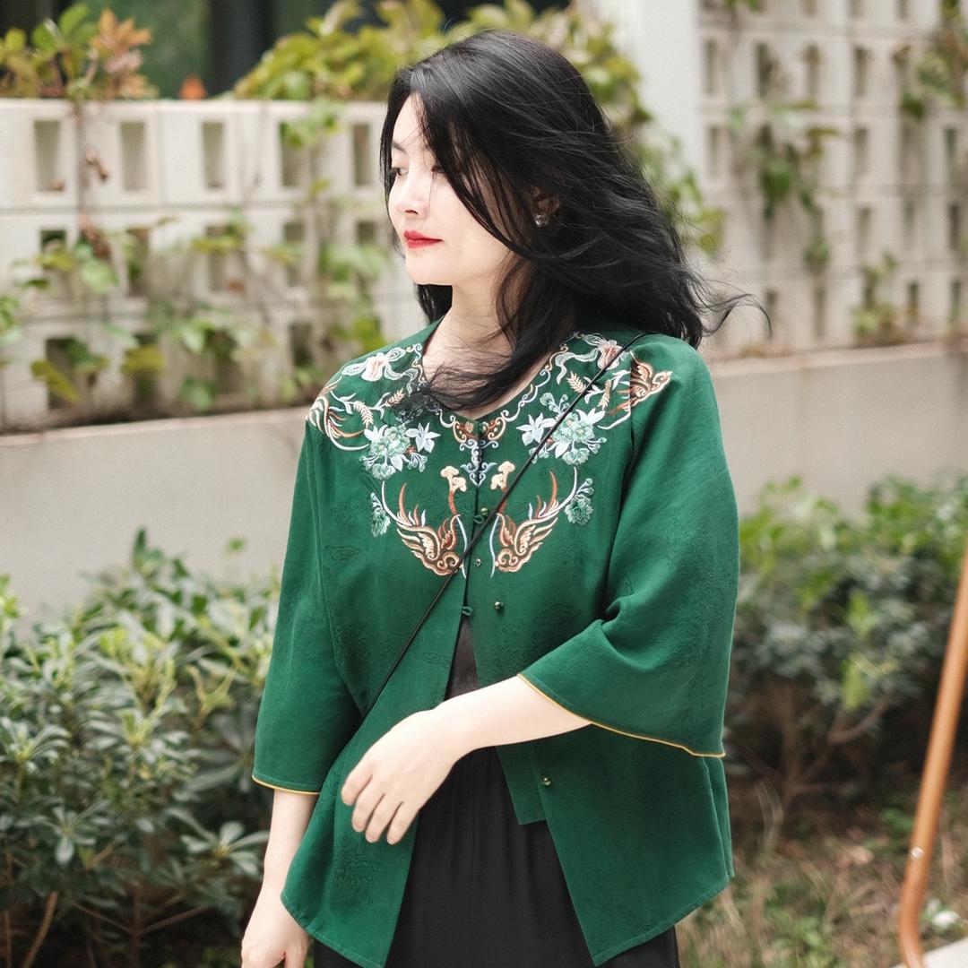 黄四娘真丝香云纱