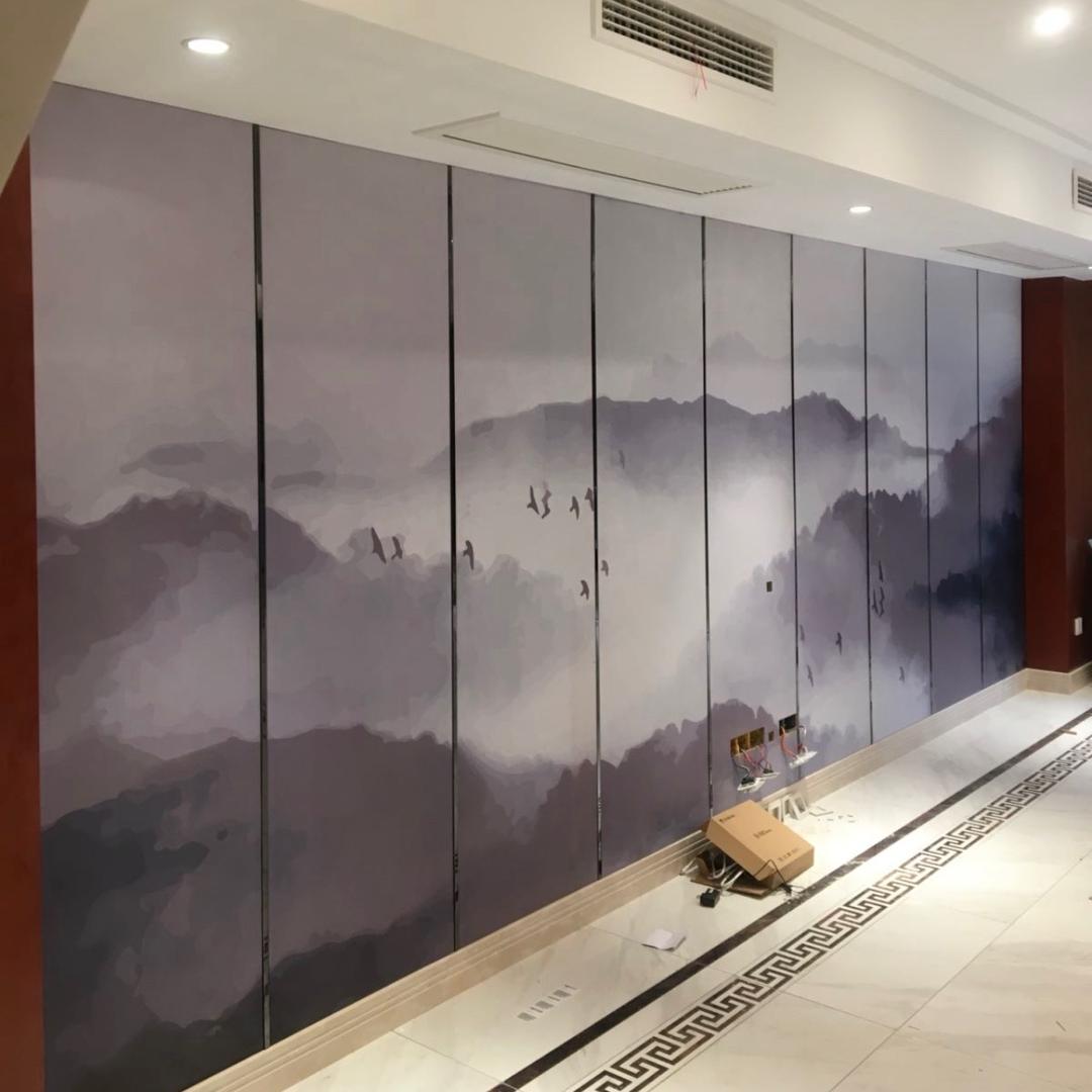 硬包软包碳晶板防撞板生产安装