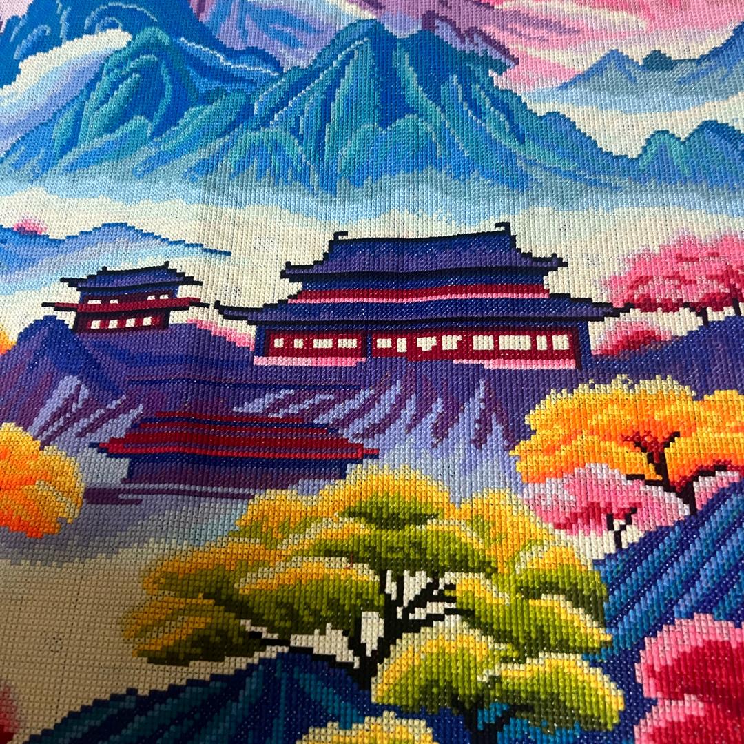 小苹果十字绣(涨粉中)