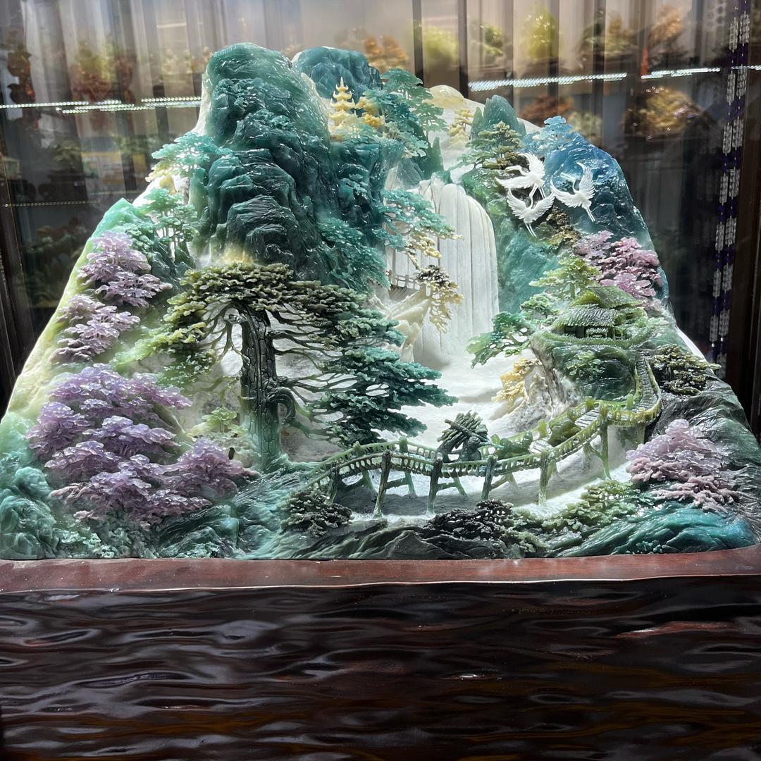 岫玉摆件批发