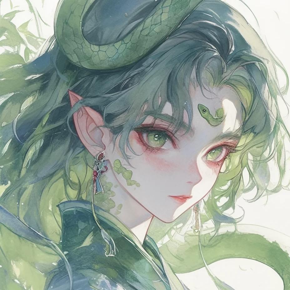 湖绿の木杉杉木